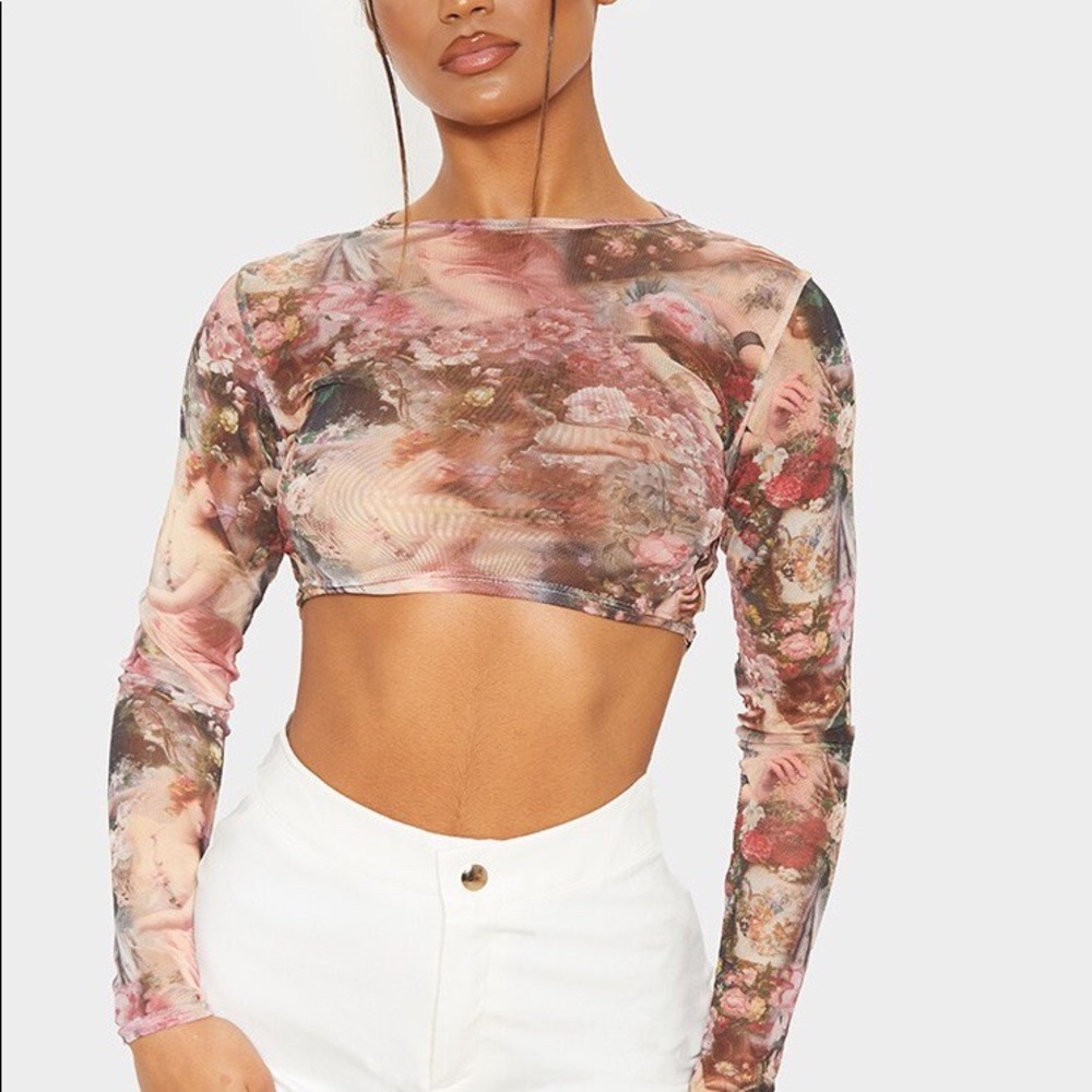 Mesh renaissance shirt